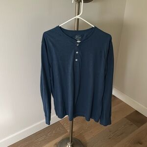 J crew men’s broken in Henley